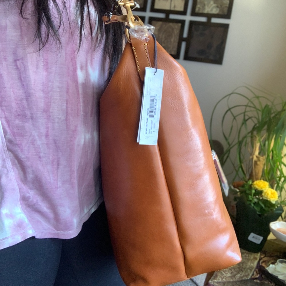 SOLD⛔️Authentic DOONEY & BOURKE Leather large Hobo/Top zip shoulder - Picture 12 of 15